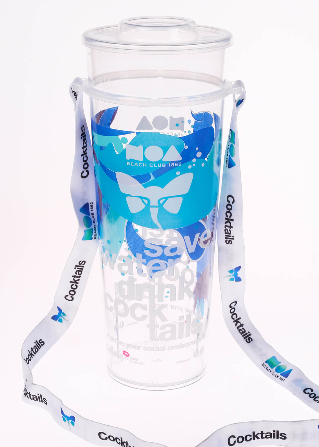 BCW Cup Design with Lanyard